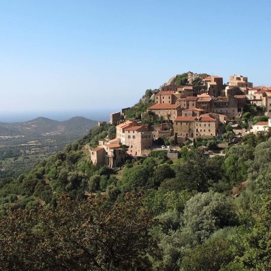 Village de Balagne, Corse.