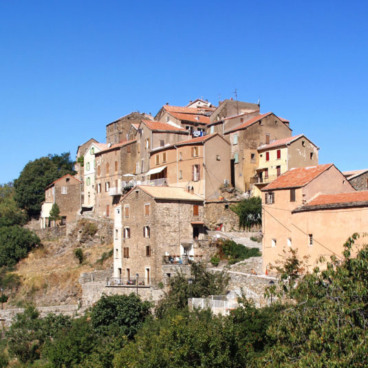 Village de Tralonca, Corse.