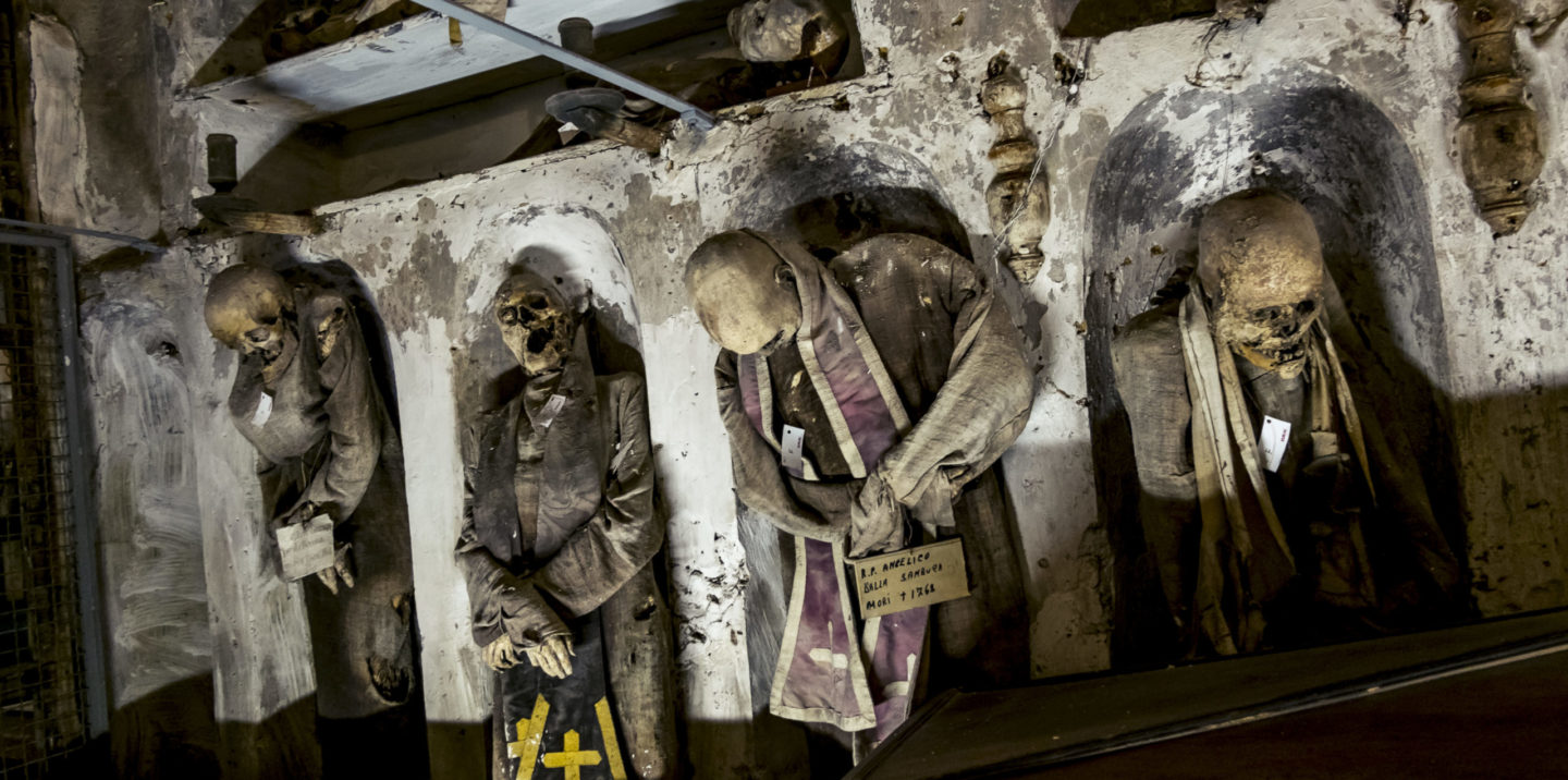 momies des catacombes de Palerme